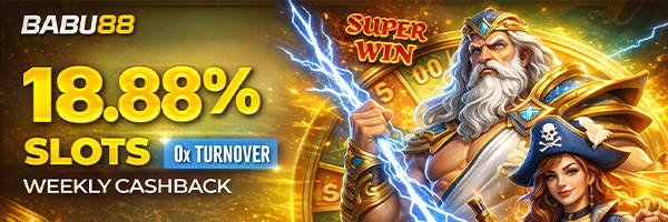 18.88% Slots Weekly Cashback